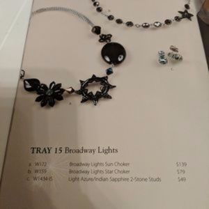 Sabika Broadway Lights choker